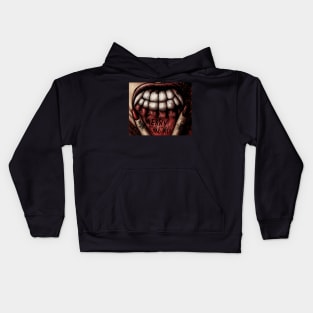 Vampire Merry Christmas Kids Hoodie